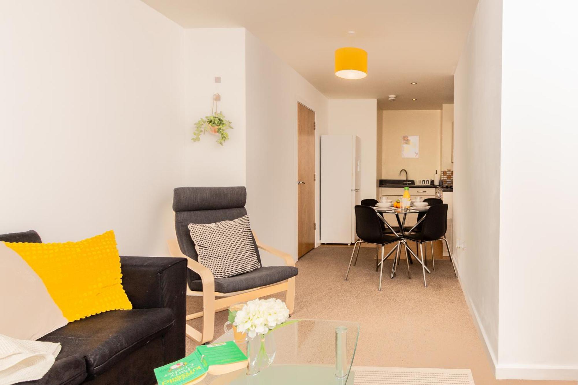 Comfy Chic 2Bed Apartment In Sheffield City Centre Exterior photo